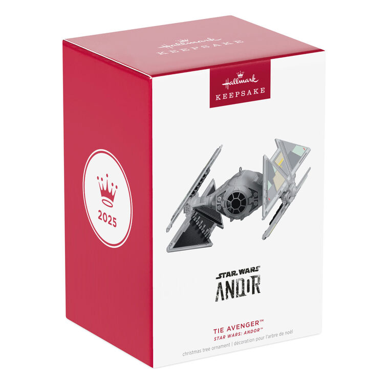 Star Wars Andor TIE Avenger Keepsake Ornament package front image number 7