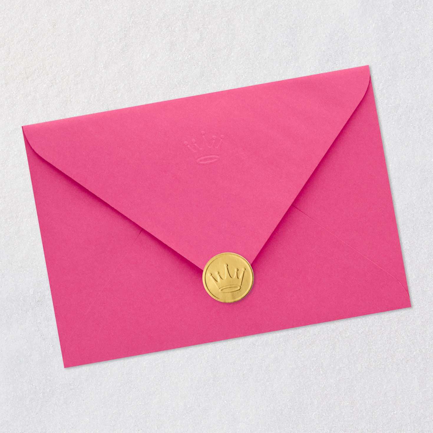 Pink Floral Birthday Card Envelope Back with Seal image number 8