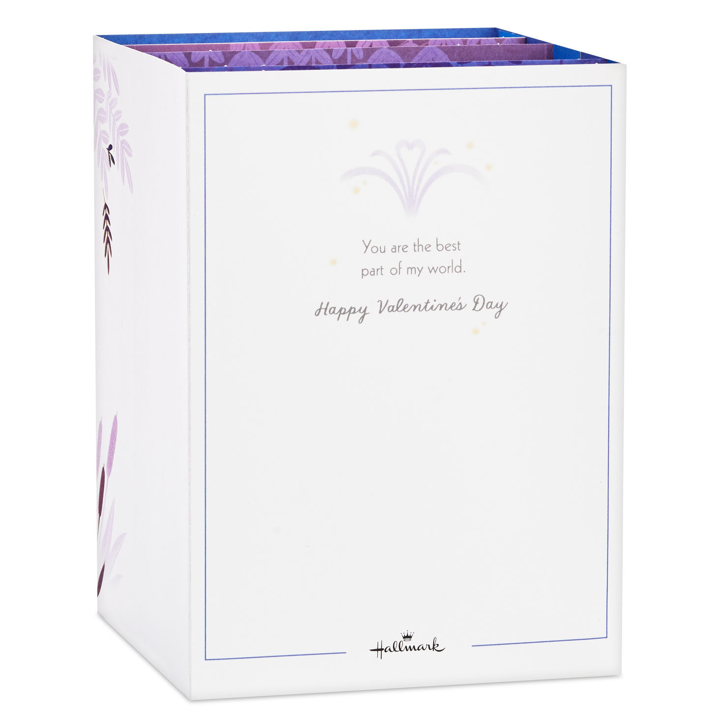 Kiss the Girl Little Mermaid Pop-Up Music & Light Valentine's Day Card sentiment image number 3