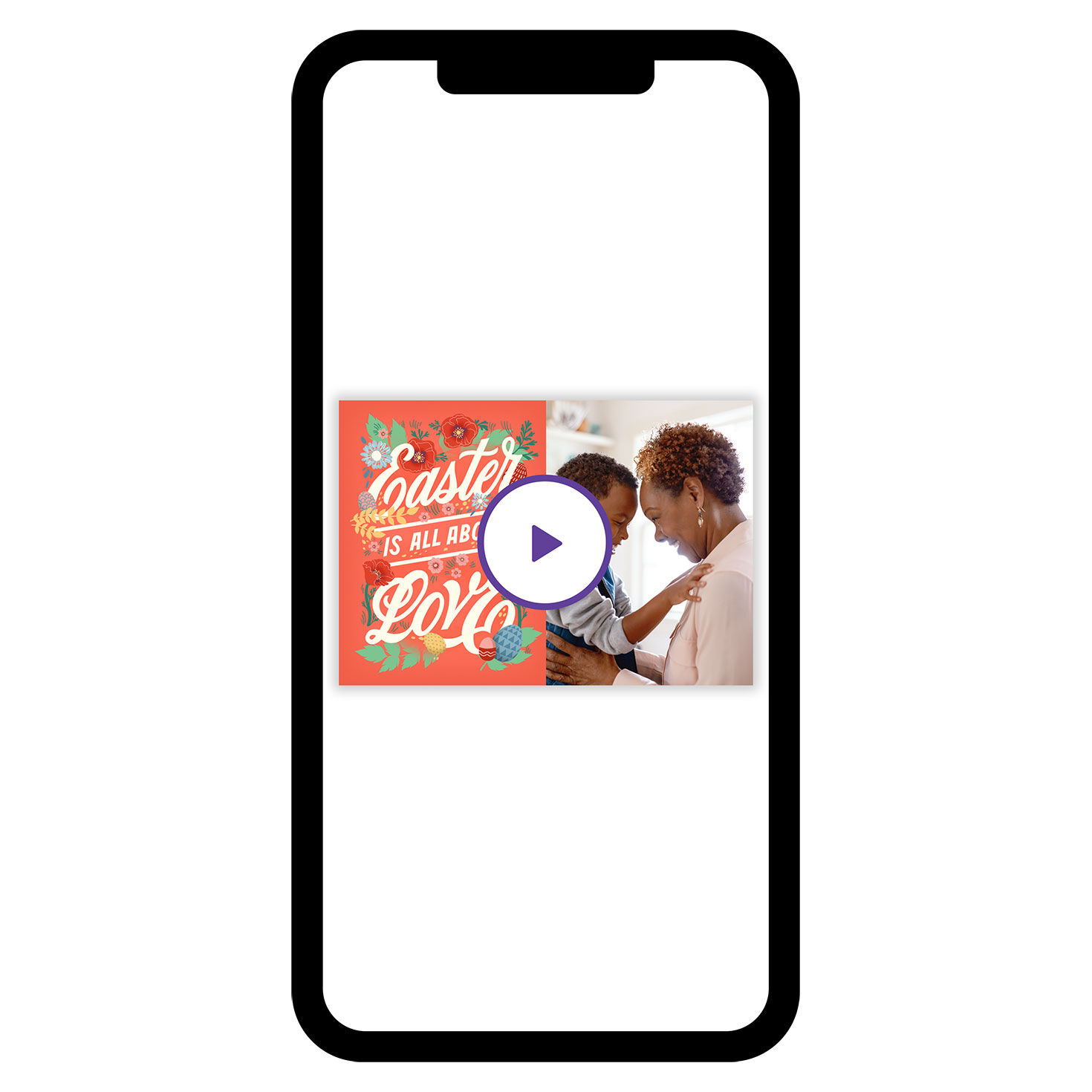 All About Love Easter Photo eCard