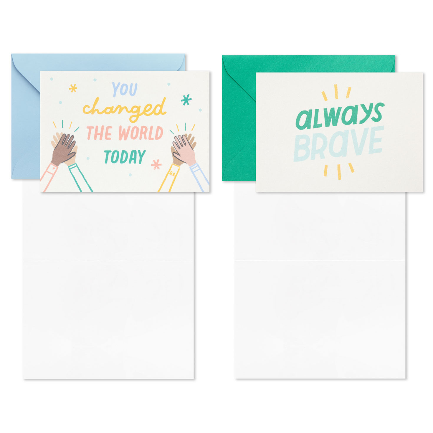 Little World Changers&trade;  Assorted Blank Note Cards in Caddy, Pack of 24, , large image number 3