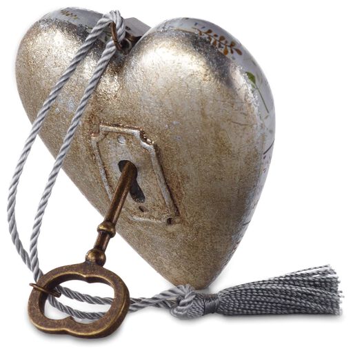 50 Years of Love Art Heart Sculpture, 4", 