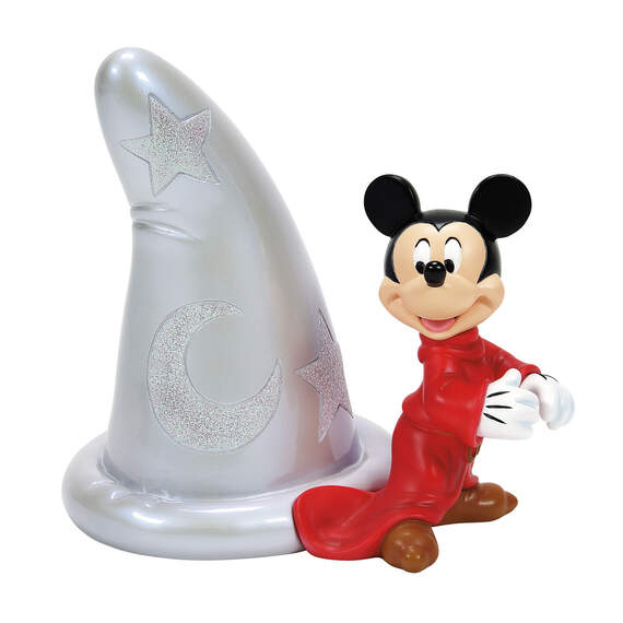 Disney 100 Years of Wonder Sorcerer's Apprentice Mickey Mouse Figurine, 5.5"