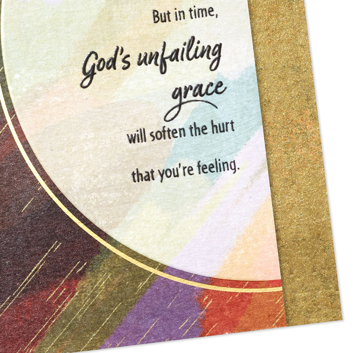 God's Grace Softens the Hurt Religious Sympathy Card for only USD 4.99 | Hallmark