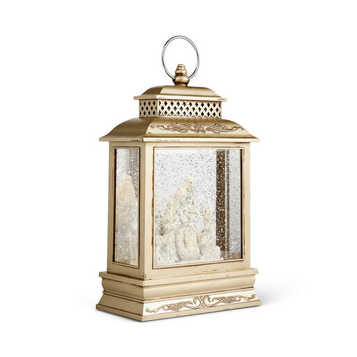 Demdaco Nativity Scene Musical Lantern With LED Light, 