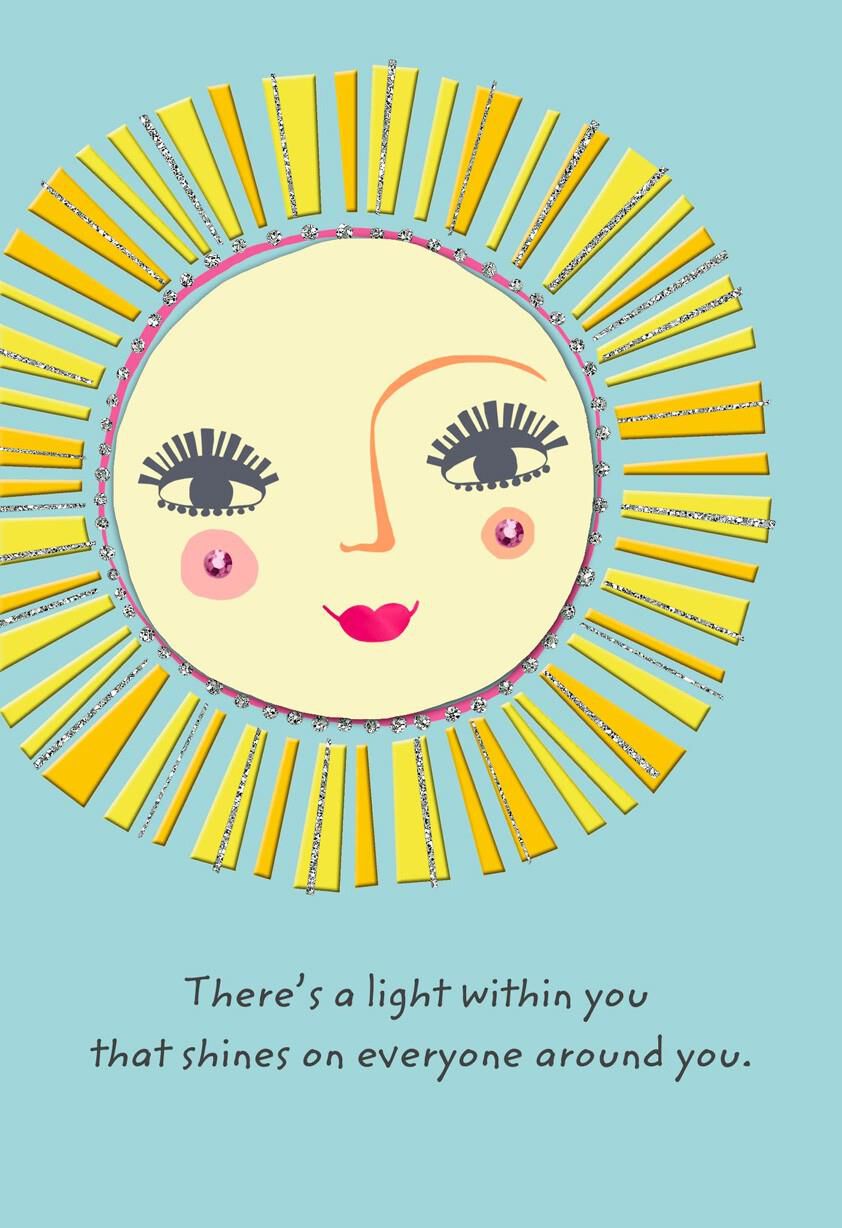 Light Within You Birthday Card