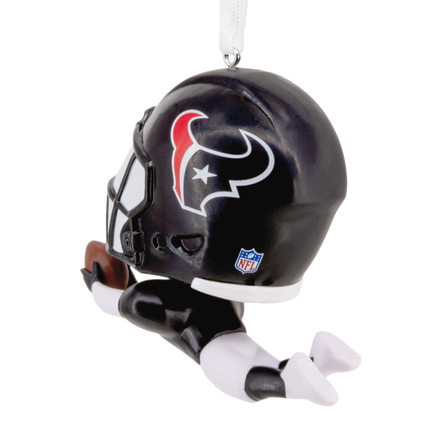 Houston Texans Bobblehead Christmas Ornament back image number 6