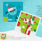 Santa on a Scooter Christmas Card With Sticker Puzzle Activity, , large image number 5