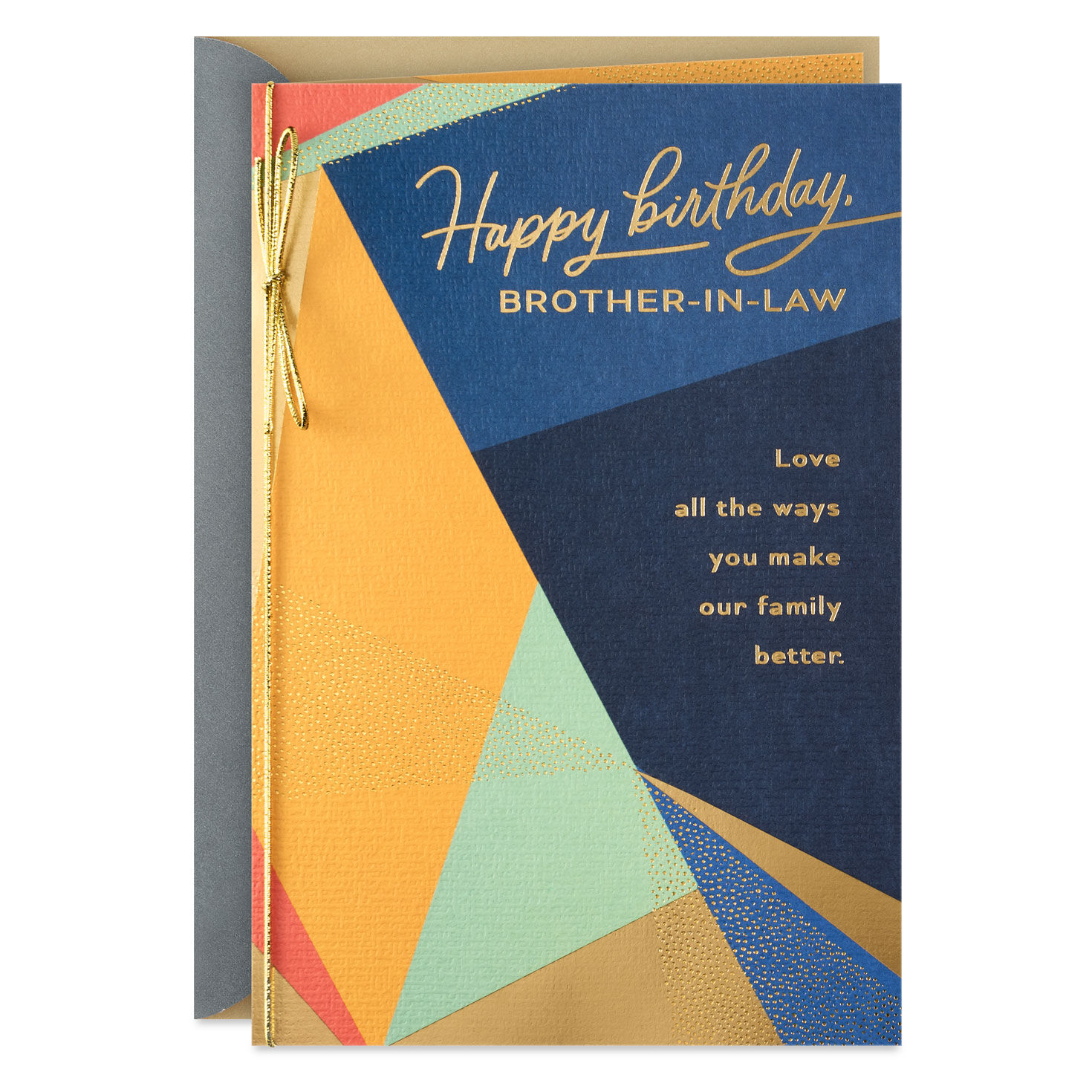 You Make Our Family Better Birthday Card for Brother-In-Law