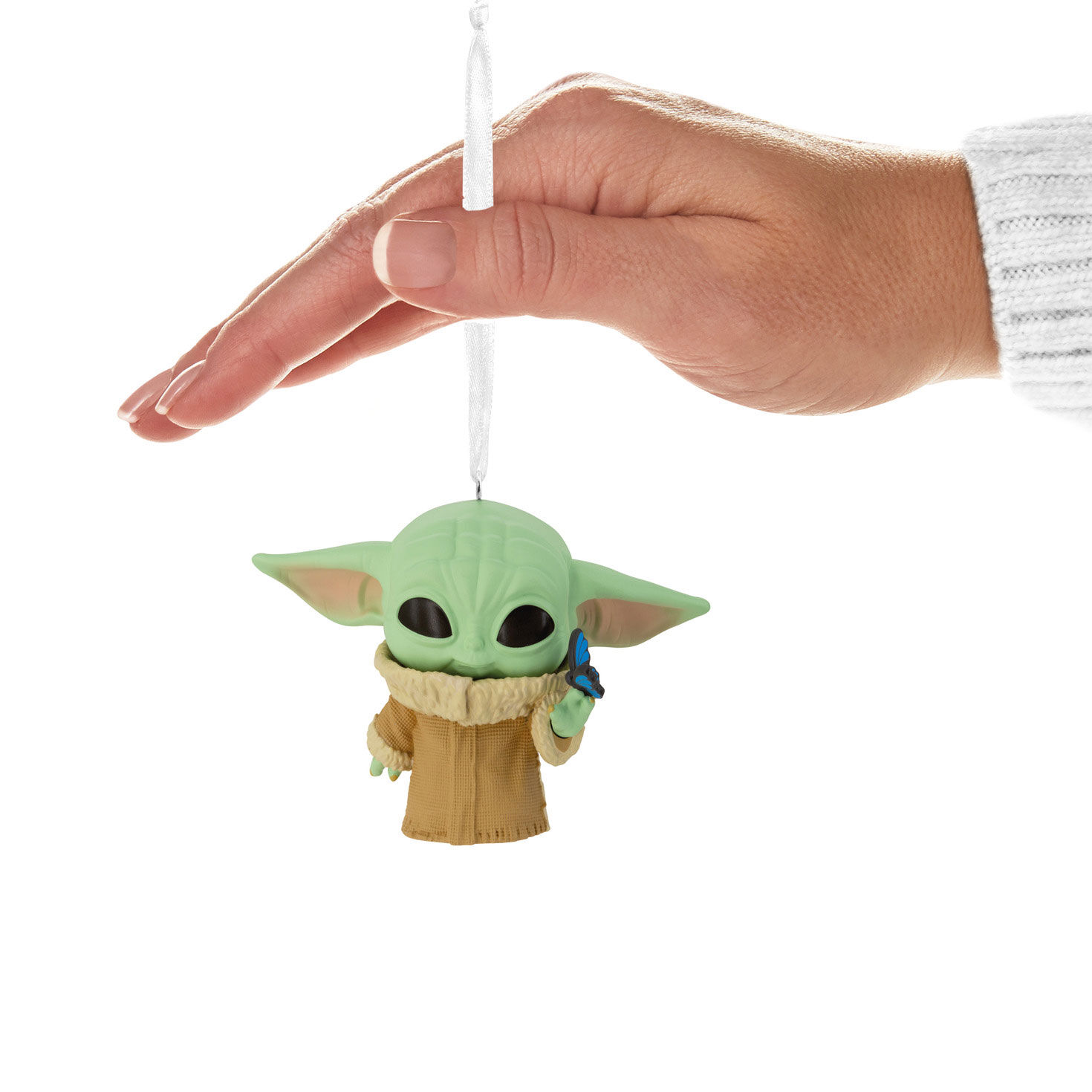Star Wars: The Mandalorian™ Grogu With Butterfly Funko POP!® Hallmark Ornament for only USD 12.99 | Hallmark