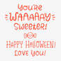 You're Sweet Halloween Card for Granddaughter, , large image number 2