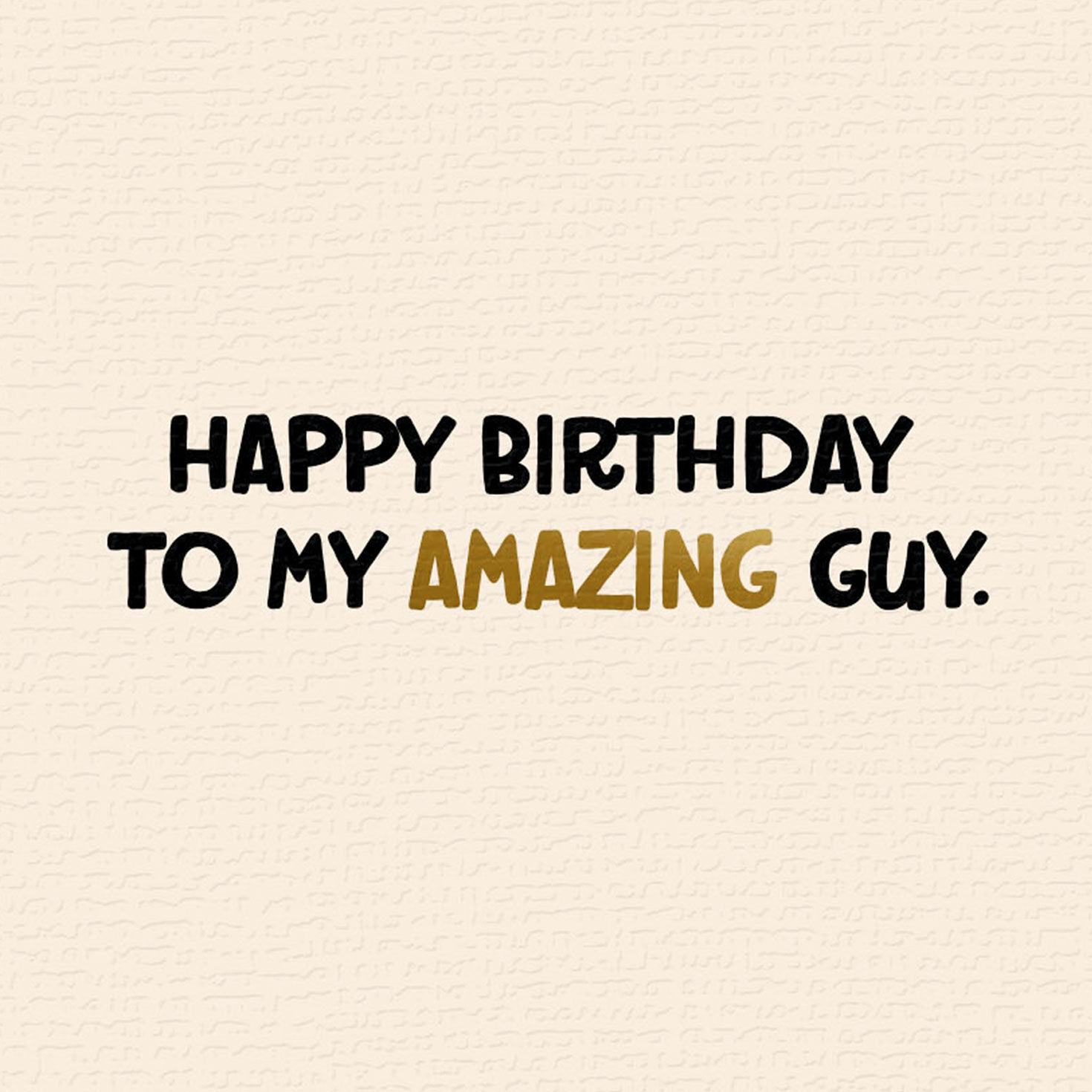 Jungle Cat Couple Romantic Birthday Card for Him Sentiment image number 2