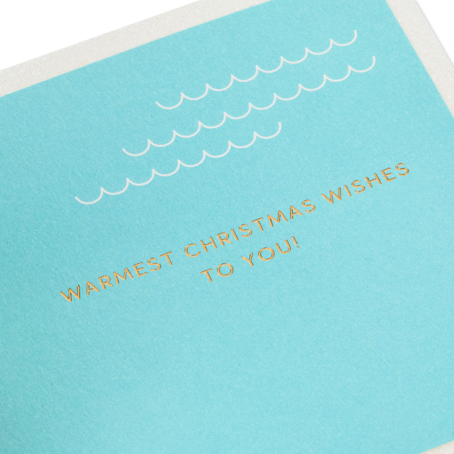 Beach Santa 3D Pop-Up Christmas Card Sentiment image number 3