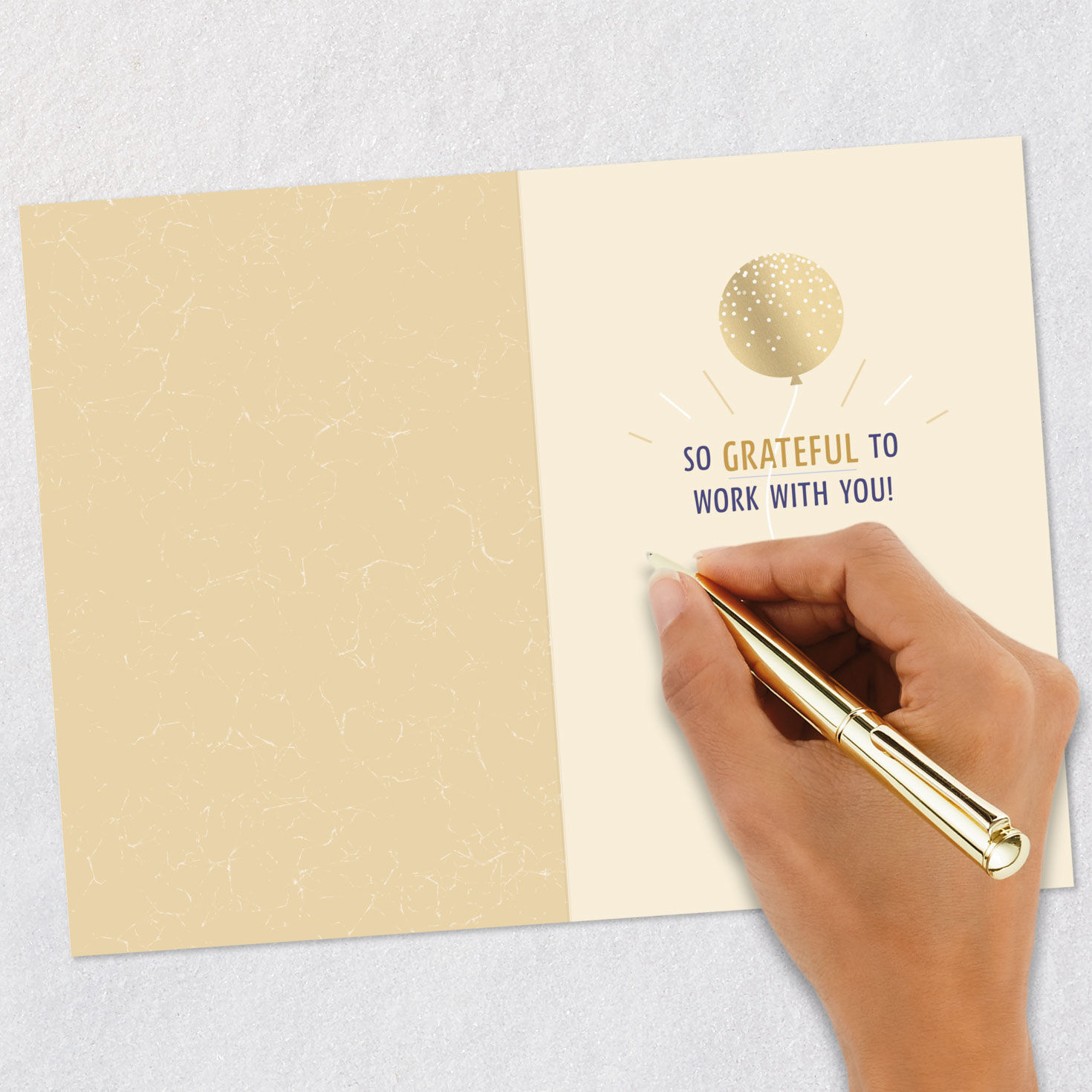 Grateful to Work With You Birthday Card, , large image number 6