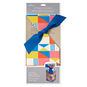 Colorful Geometric Vertical Treat Box With Ribbon Tie, , large image number 6