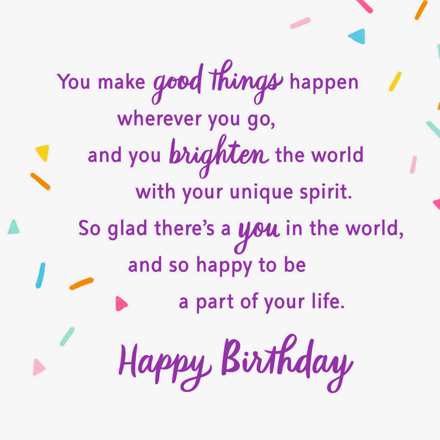 Colorful Cake 13th Birthday Card for Granddaughter Sentiment image number 2