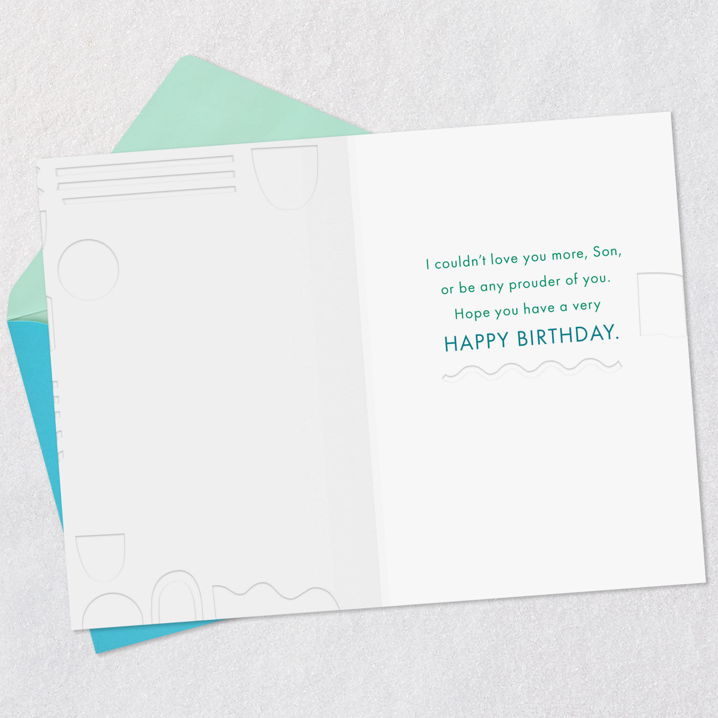 You Fill My Heart With Love and Pride Birthday Card for Son for only USD 2.99 | Hallmark