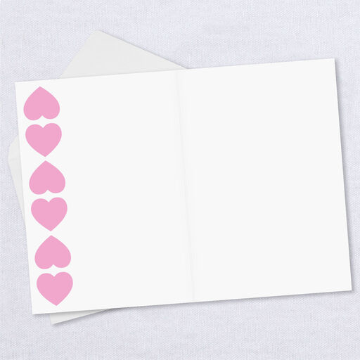 Personalized Multiple Hearts Love Photo Card, 