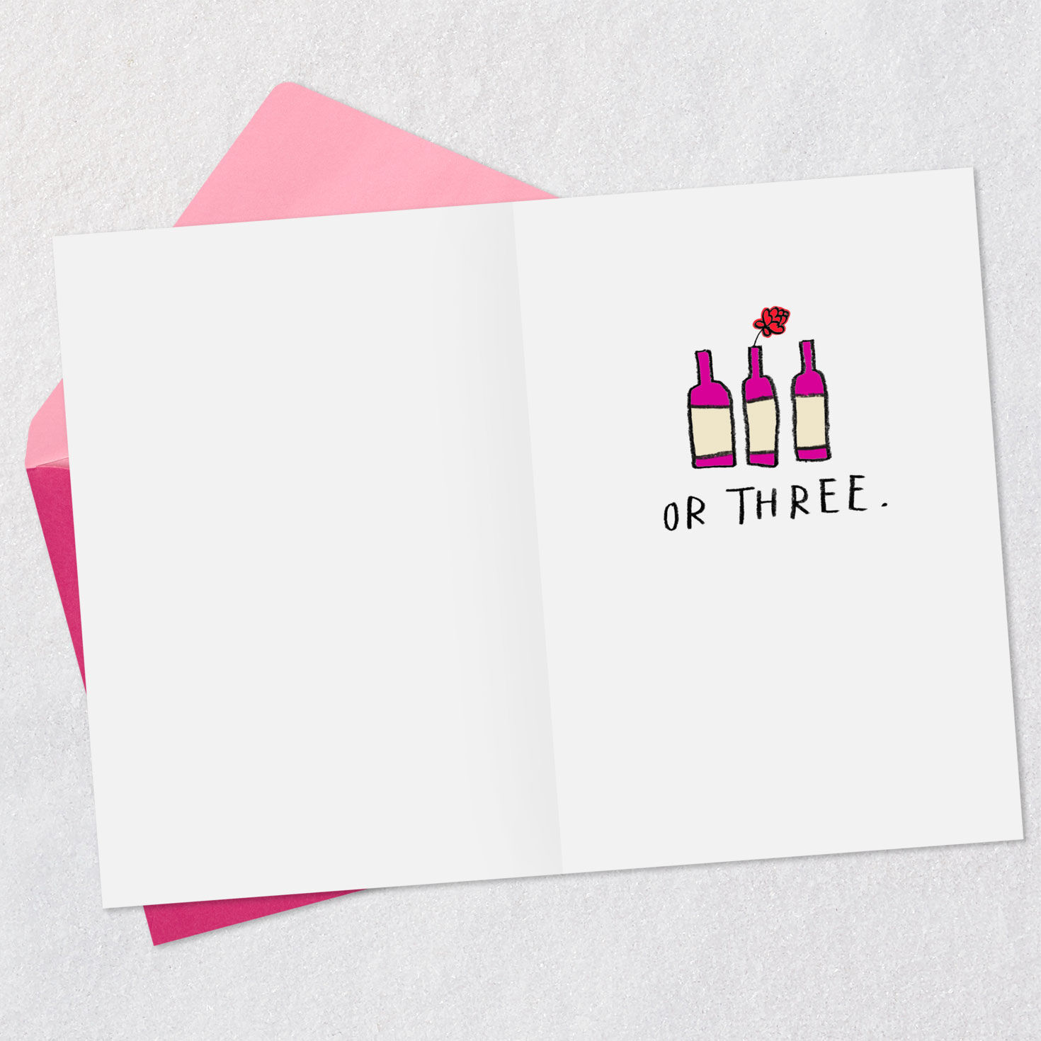 Wine Poetry Funny Birthday Card, , large image number 3