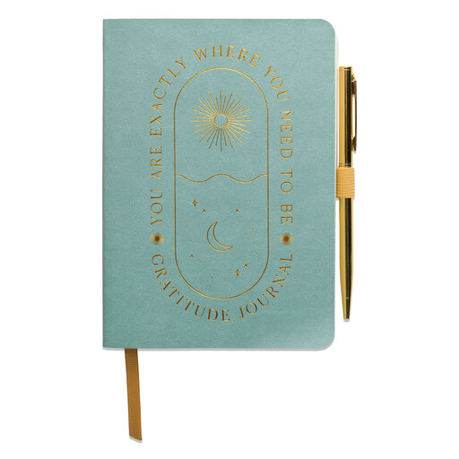 DesignWorks Ink Where You Need to Be Gratitude Journal, 