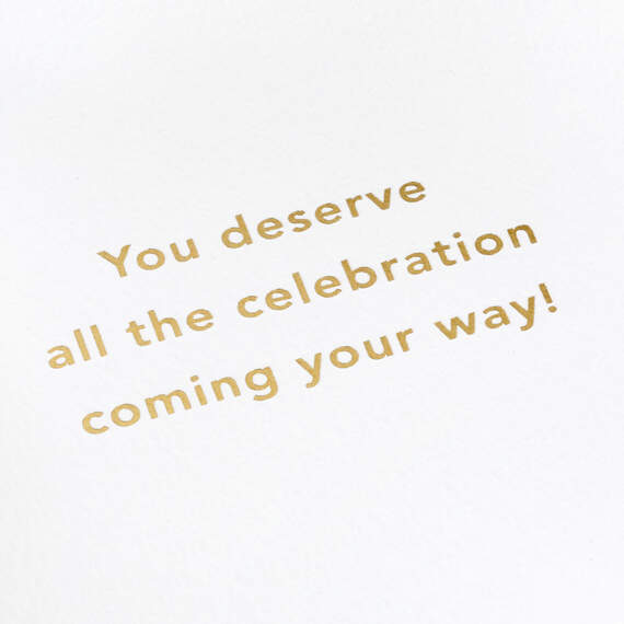 You Deserve All the Celebration 3D Pop-Up 2024 Graduation Card, , large image number 3