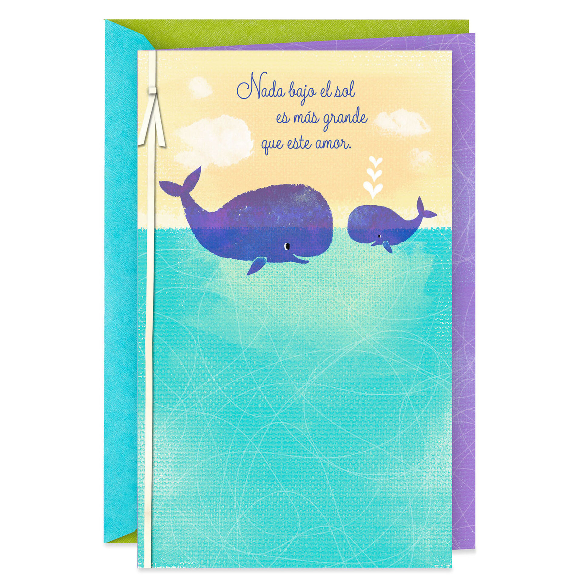 No Bigger Love Spanish Language Baby Shower Card Greeting Cards Hallmark