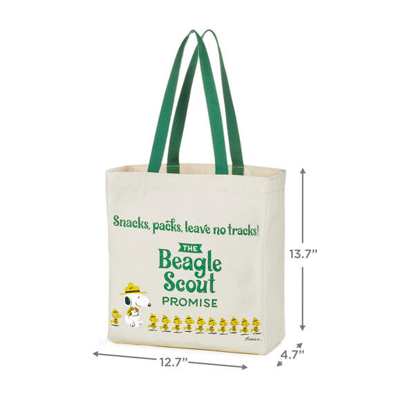 Peanuts® Beagle Scouts Tote Bag, , large image number 2