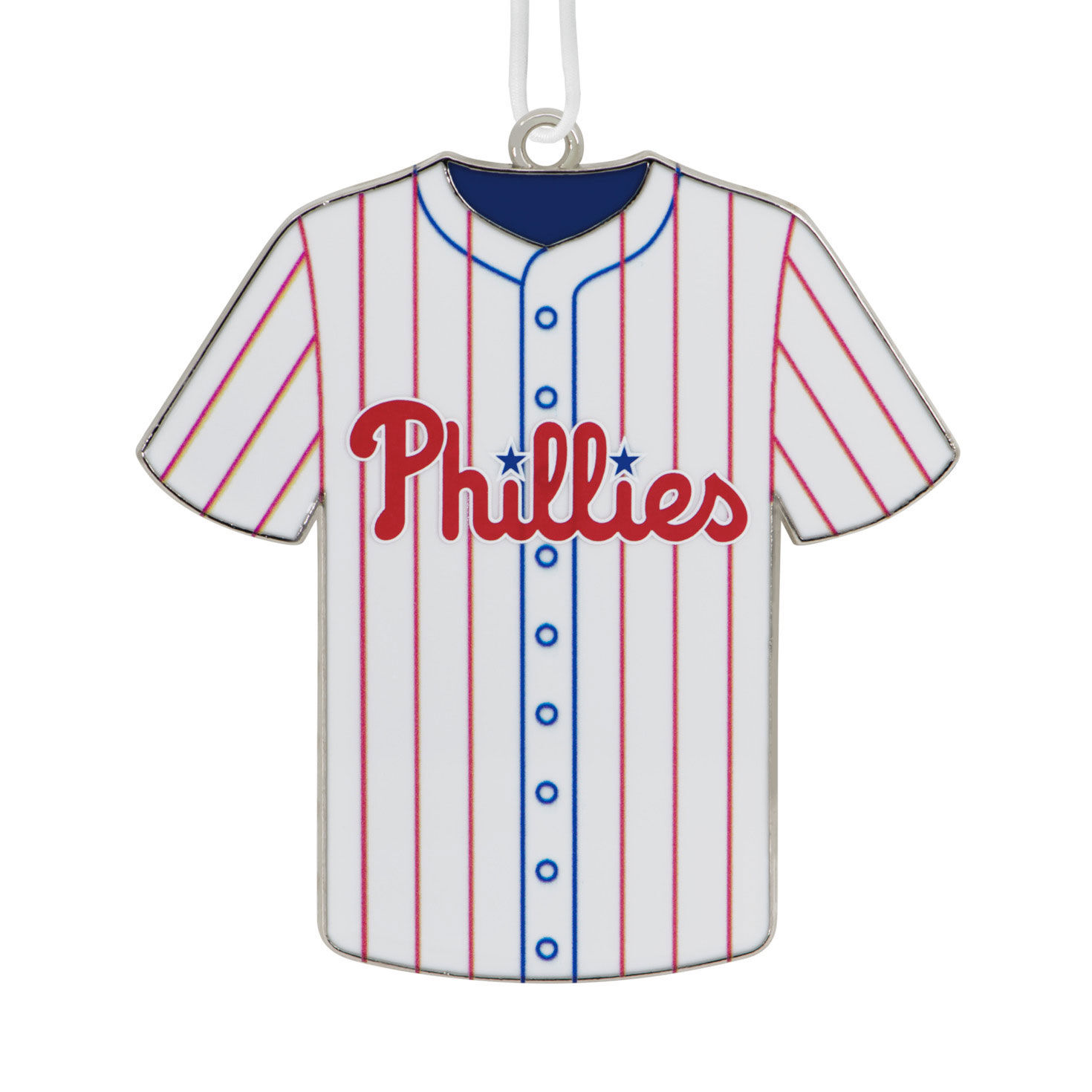 MLB Philadelphia Phillies™ Baseball Jersey Metal Hallmark Ornament