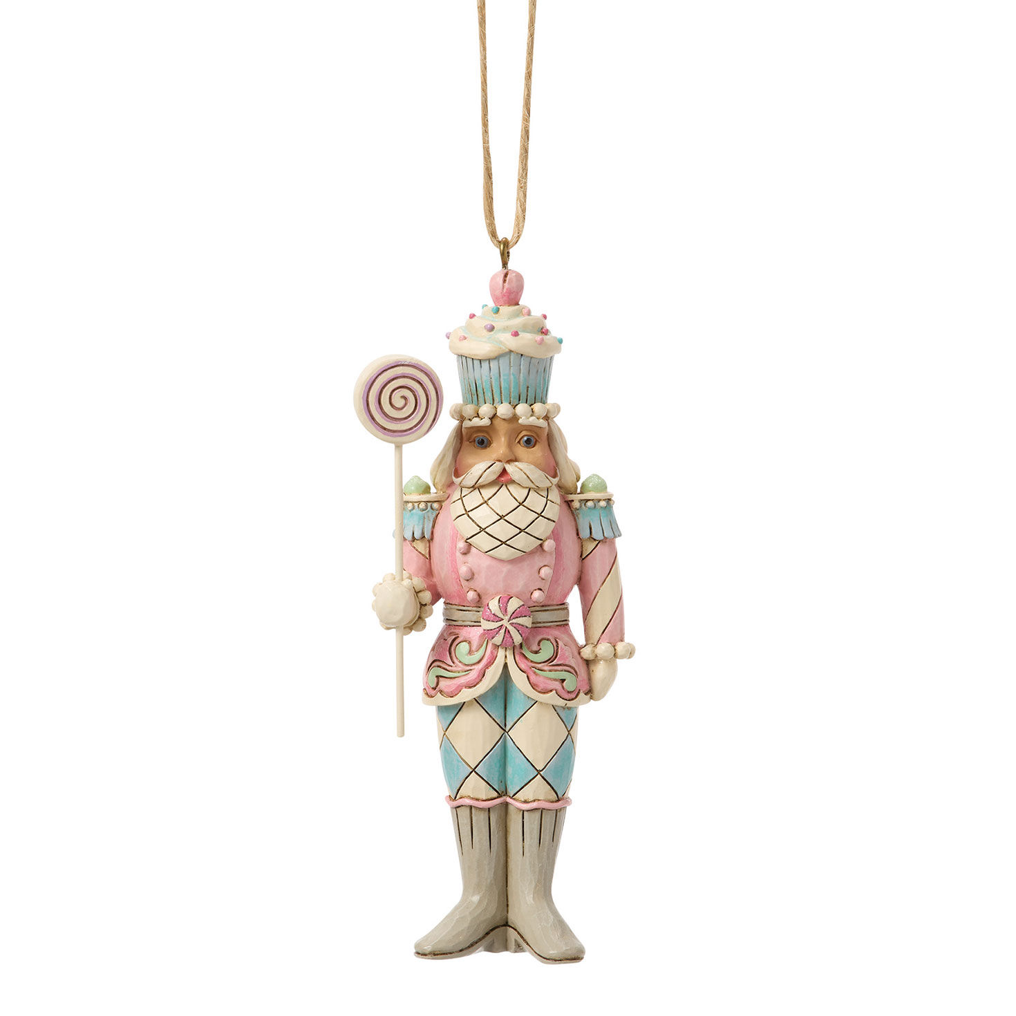 Jim Shore Heartwood Creek Sweets Toy Soldier Ornament, 4.5"