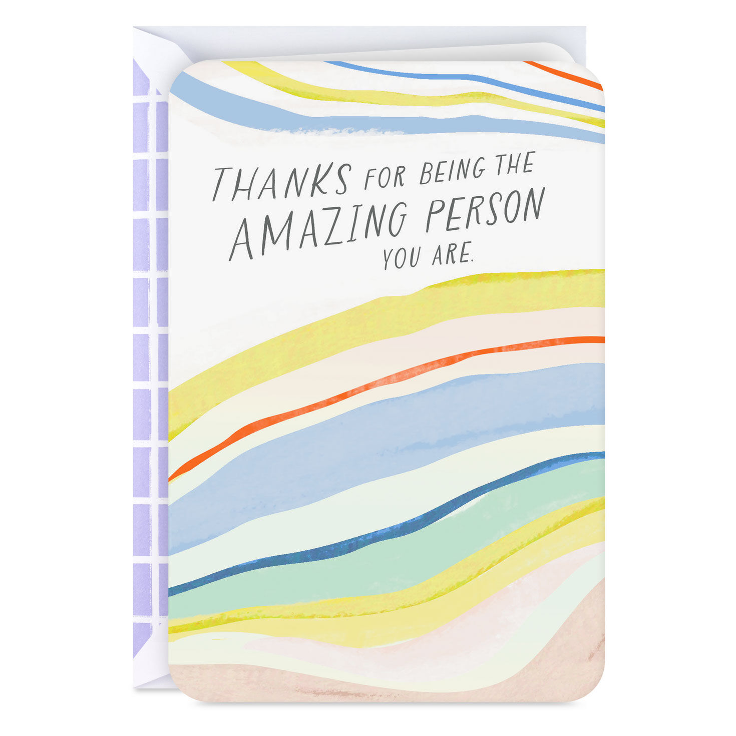 You're Amazing Blank Thank You Card