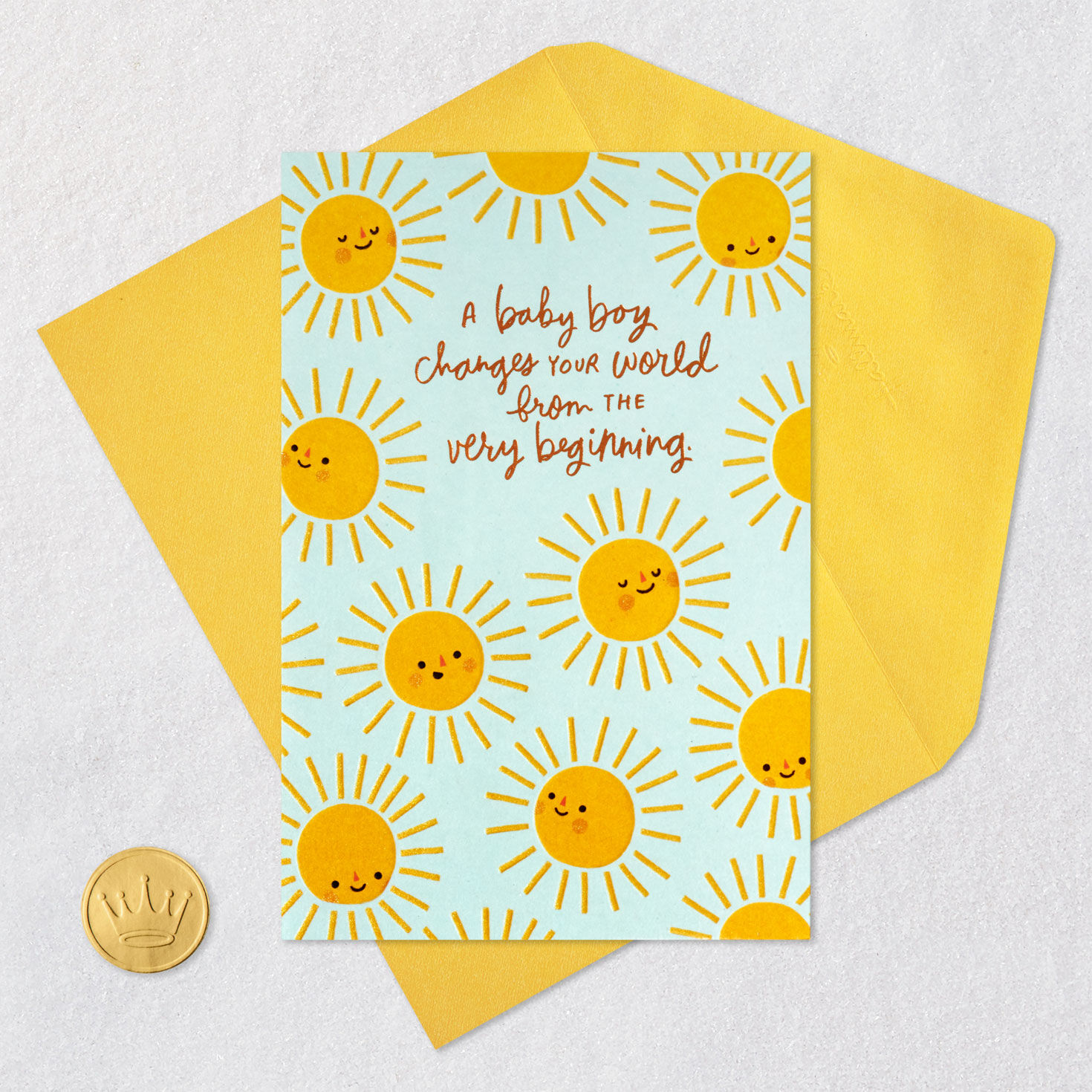 A Brand-New Love New Baby Boy Card for only USD 4.99 | Hallmark