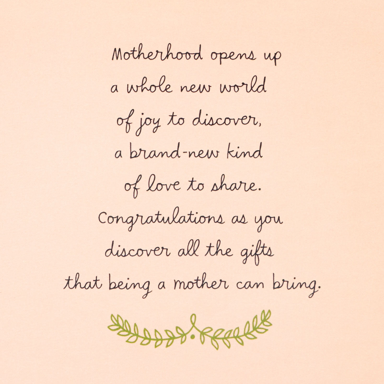 Flowers, Leaves and Branches 1st Mother's Day Card Sentiment image number 2