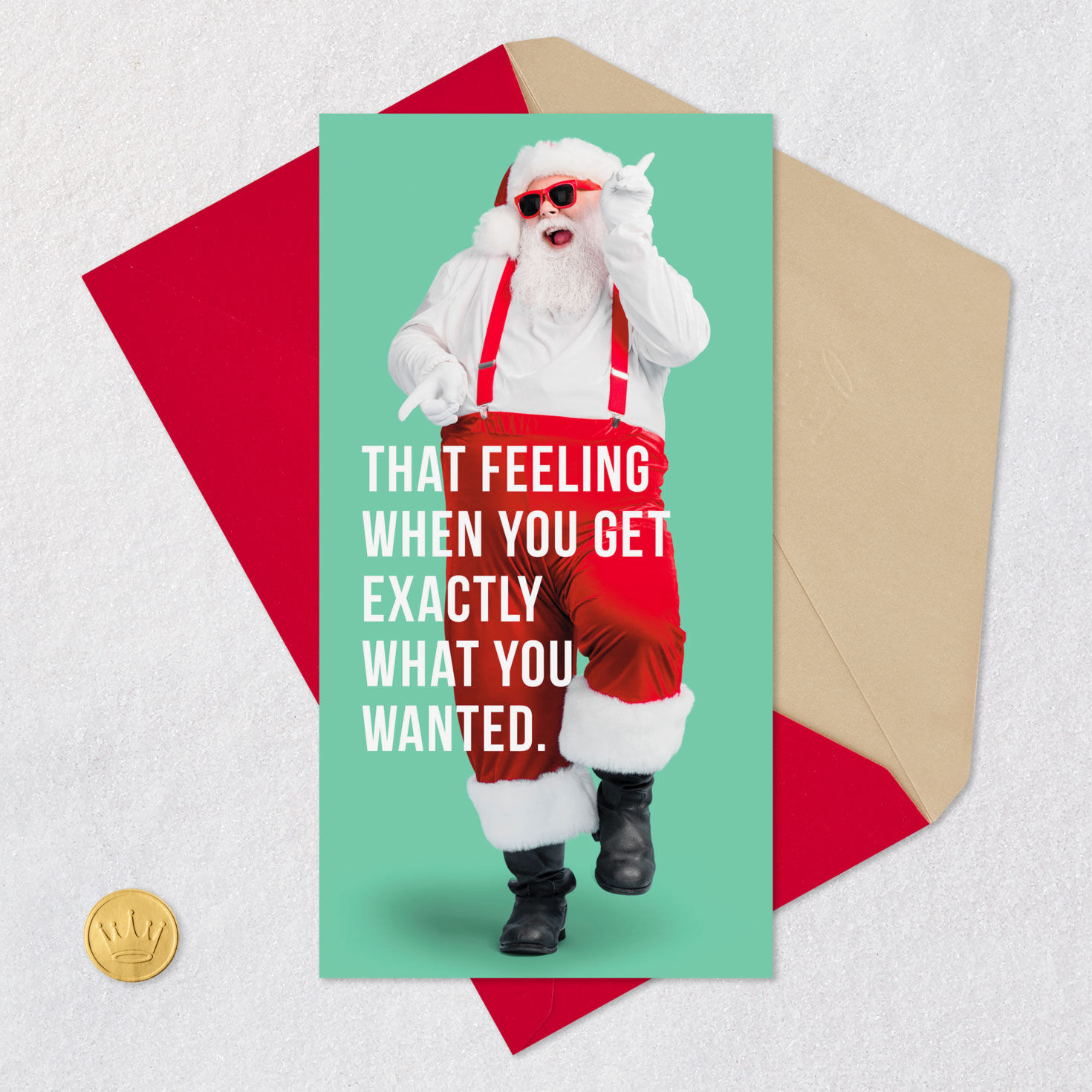 Exactly What You Wanted Funny Money Holder Christmas Card, , large image number 6