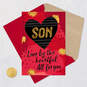 Love By the Heartful Valentine's Day Card for Son, , large image number 5