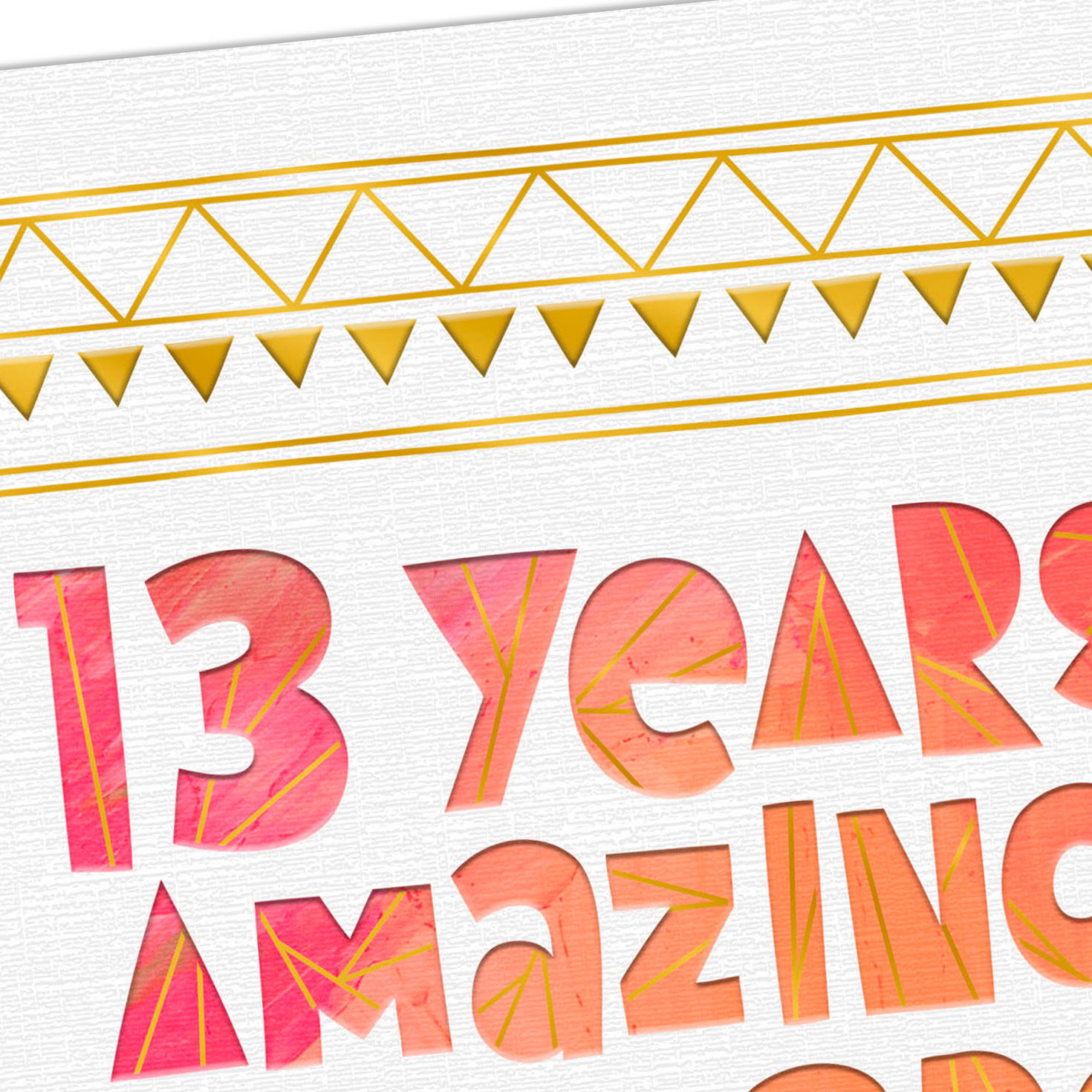 You're Amazing 13th Birthday Card, , large image number 5
