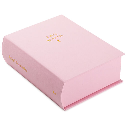 Baby's Memories Pink Memory Box, 