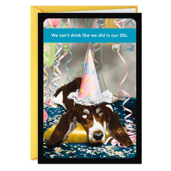 We Can Afford to Drink Better Now Funny Birthday Card, , large image number 1