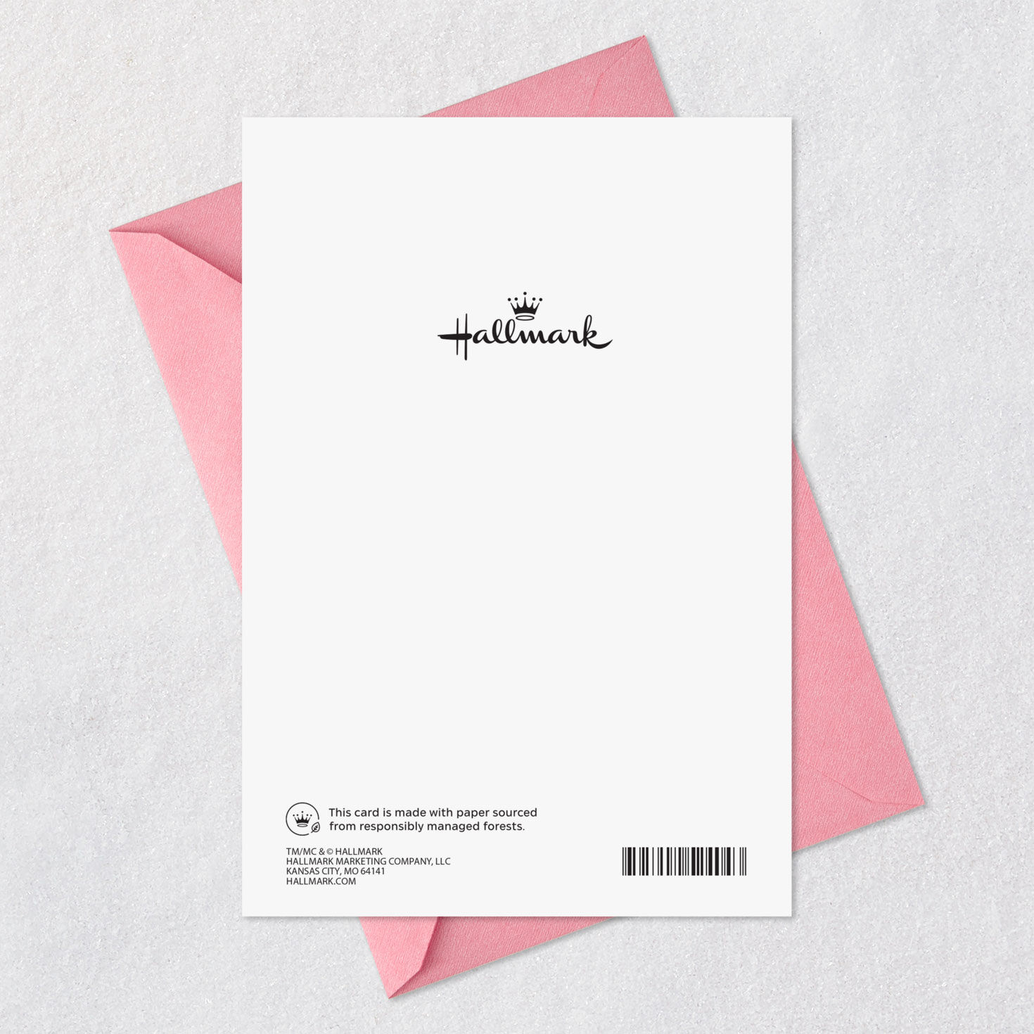 Pink Flamingo and Flowers Birthday Card for Her Card Back with Envelope image number 7