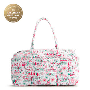Hallmark + Disney Holiday Ever After Vera Bradley Large Original Duffle Bag