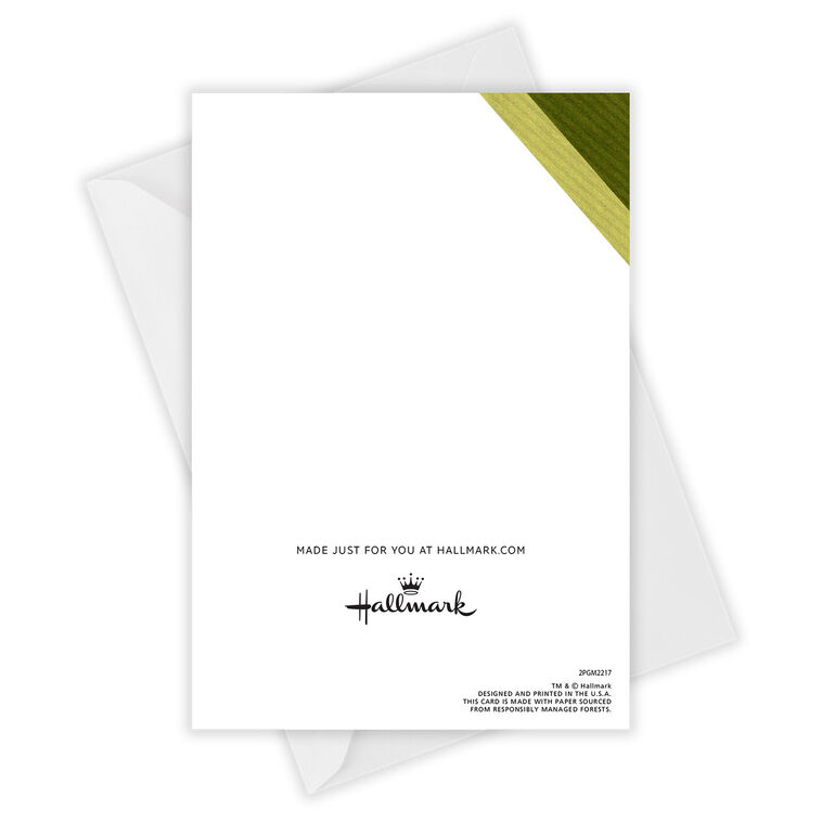 Retro Lettering Folded Birthday Photo Card  image number 5