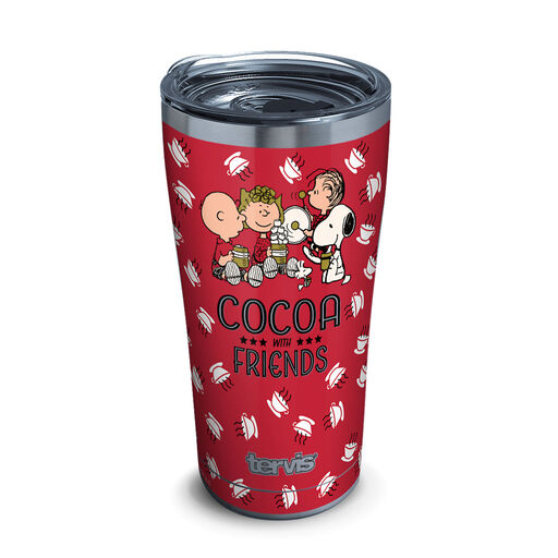 Tervis Peanuts Cocoa Holidays Stainless Steel Tumbler, 20 oz., 