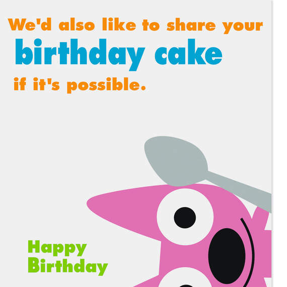 hoops&yoyo™ Pass the Cake Birthday Card With Sound, , large image number 2