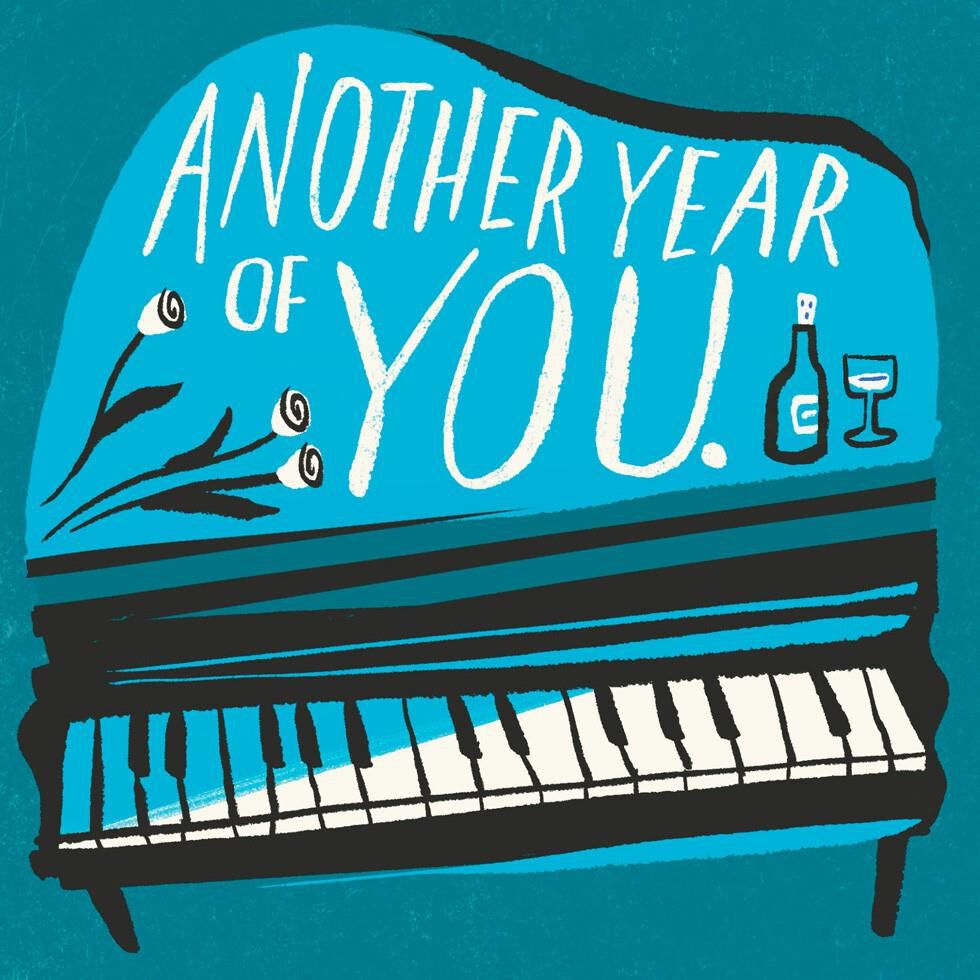 Jazzed About You Musical Birthday Card