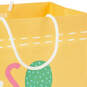 9.6" Pastel Lettering on Yellow Medium Gift Bag, , large image number 4