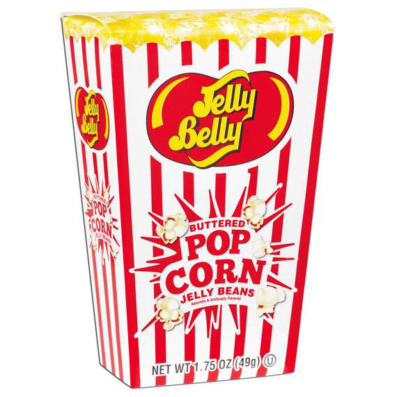 Jelly Belly Buttered Popcorn Jelly Beans, 1.75 oz. Box
