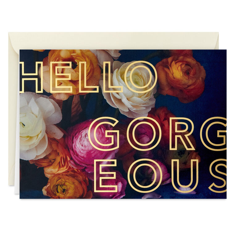 Floral Hello Gorgeous Boxed Blank Notes, Pack of 10, , large image number 2