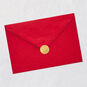 Mod Ornaments Granddaughter Christmas Card Envelope Back with Seal image number 7