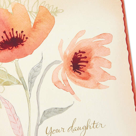 Forever in Your Heart Sympathy Card for Loss of Daughter, , large image number 4