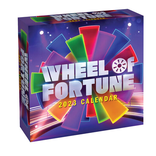 Wheel of Fortune 2023 Daily Desktop Calendar, 