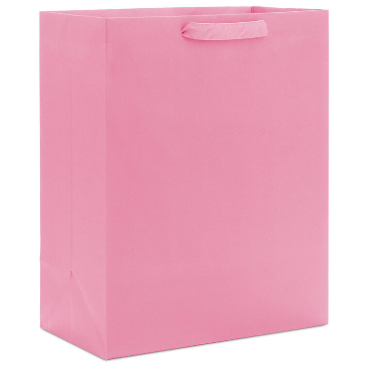 13" Light Pink Large Gift Bag
